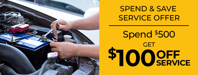 Spend and save service offer