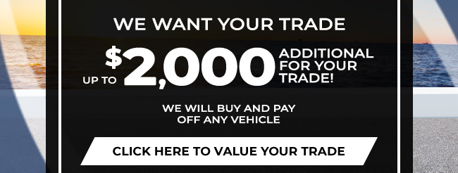 We want your trade