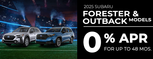 2024 Subaru Forester and Outback