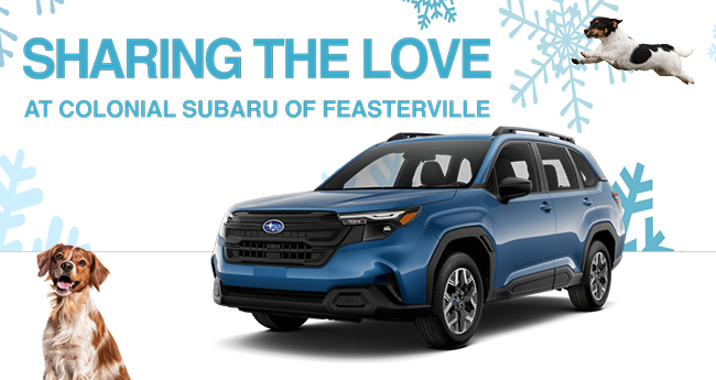 Sharing the Love at Colonial Subaru of Feasterville