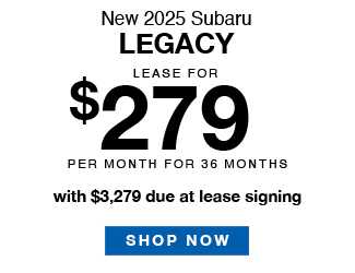 2025 Subaru Legacy