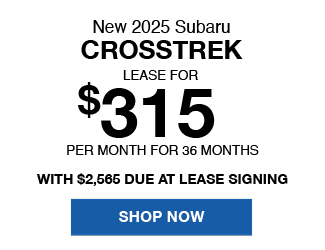 new Subaru Crosstrek offer
