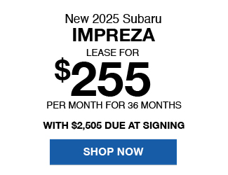 offer on new Subaru Legacy