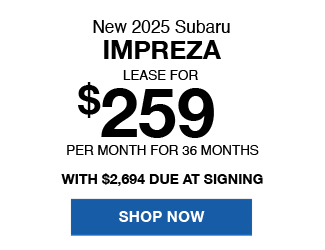 offer on new Subaru Legacy