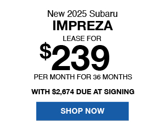 offer on new Subaru Impreza