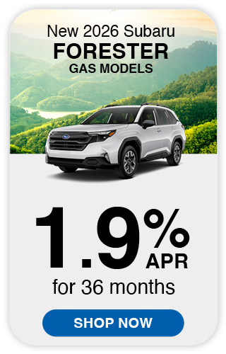 2026 Subaru Forester Gas Models