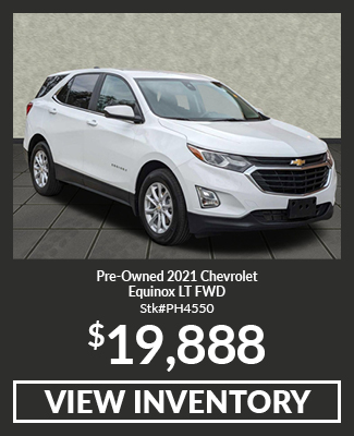 Pre-Owned 2021 Chevrolet Equinox LT FWD