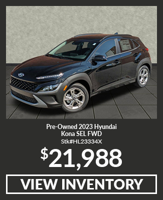 Pre-Owned 2023 Hyundai Kona SEL FWD