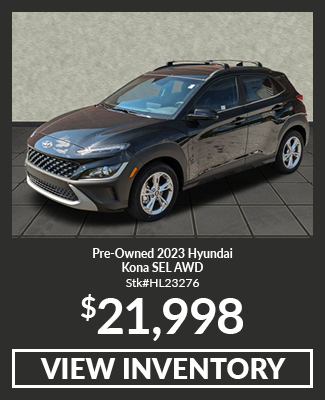 Pre-Owned 2023 Hyundai Kona SEL AWD