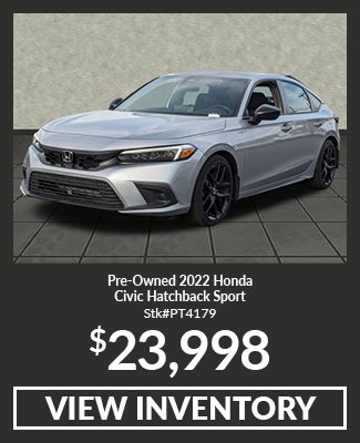  Pre-Owned Honda	Civic	Hatchback