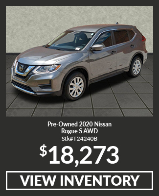 Pre-Owned	2020	Nissan	Rogue	S AWD