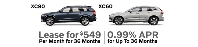 Volvo CX90 and XC60 Lease Offer