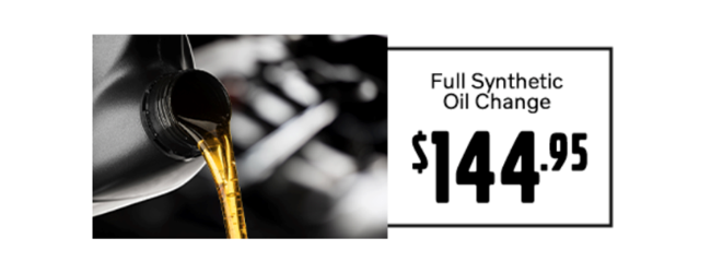 Full Synthetic Oil Change