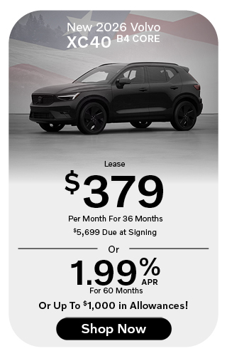 2026 Volvo XC40 B4 FWD offer