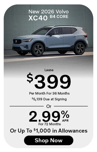 2026 Volvo XC40 B4 CORE offer