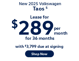 2025 Volkswagen Taos offer