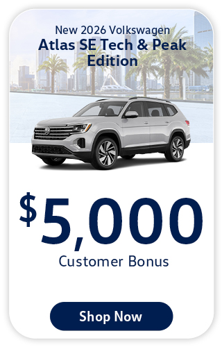 2025 Volkswagen Atlas SE Tech and Peak Edition Offer