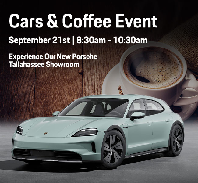 Cars & Coffee Event at Porsche Tallahassee