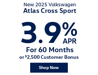 2025 Volkswagen Atlas Cross Sport offer
