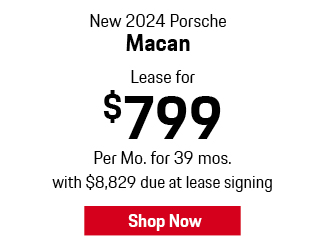 2024 Porsche Macan offer