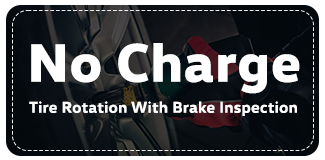 Tire rotation brake inspection