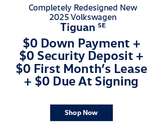 2025 Volkswagen Tiguan offer