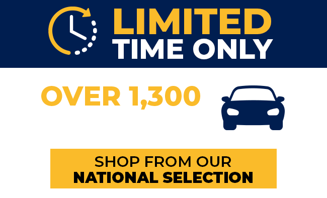 Limited time only - over 1300 in inventory - shop from our national selection