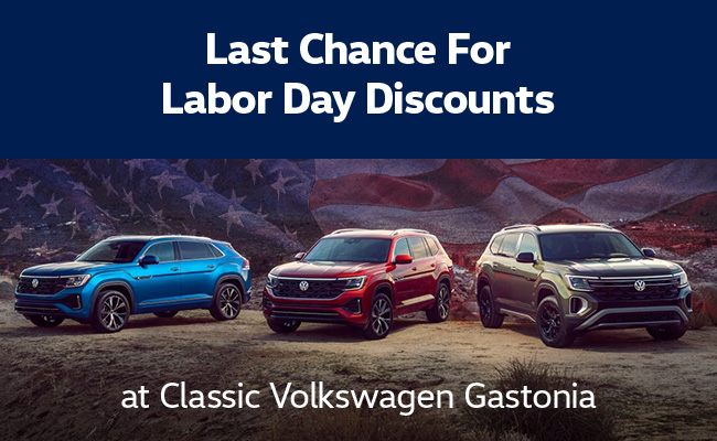 Hugh End of Summer Savings at Classic Volkswagen Gastonia