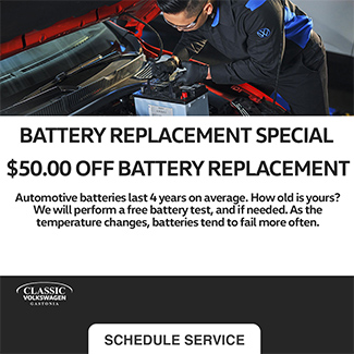 Battery Replacement offer