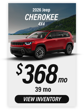 2026 Jeep Cherokee sport offer