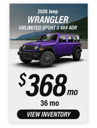 2026 Jeep Cherokee sport offer