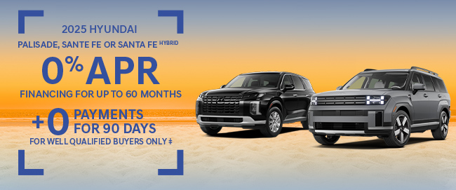 offer on new 2025 Hyundai Santa Fe