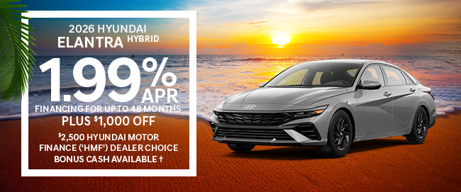 offer on new 2025 Hyundai IONIQ