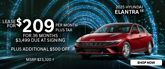 offer on new Hyundai