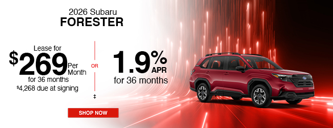 2025 Subaru Forester offer