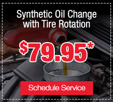 Synthetic Oil Change and Tire Rotations special