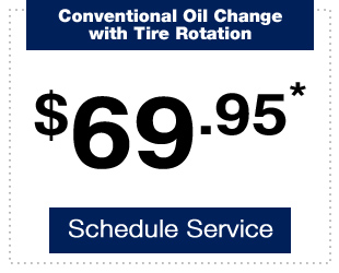 Synthetic Oil Change and Tire Rotations special