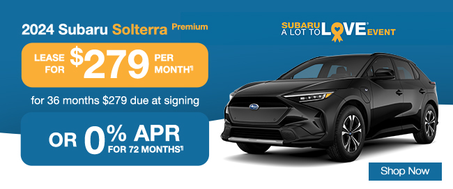 Subaru Solterra offer