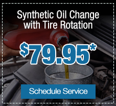 Synthetic Oil Change and Tire Rotation special