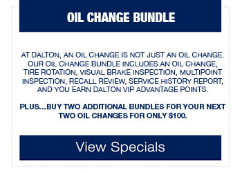  Oil Change Bundle special