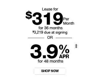 Select New Nissan Models offer