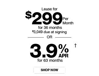 Select New Nissan Models offer