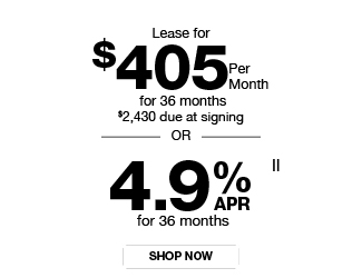 Select New Nissan Models offer