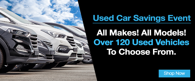 All Makes all models - over 120 used vehicles to choose from