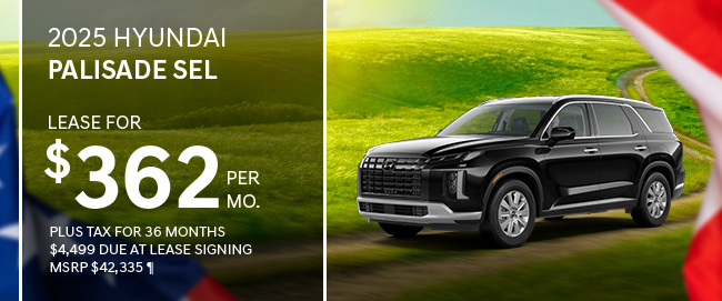 Hyundai Palisade offer
