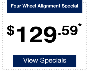 four wheel alignment special