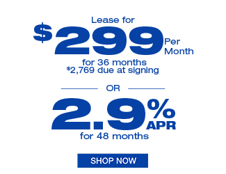 Select New Subaru Models offer