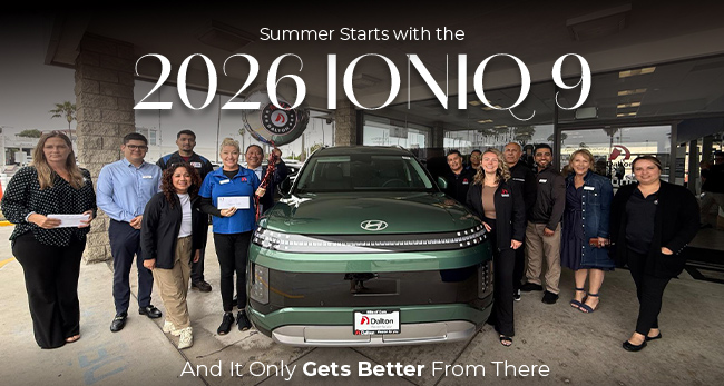 summer starts with the 2026 IONIQ 9 and it only gets better from there