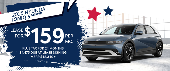offer on new 2025 Hyundai IONIQ
