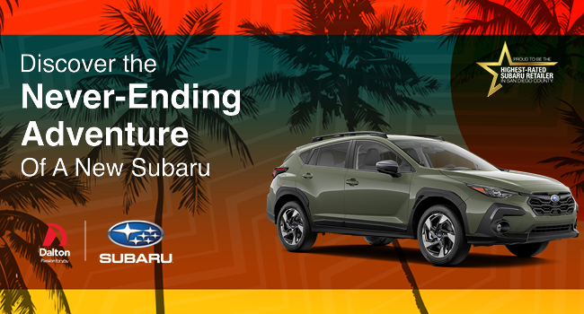 Discover the never-ending adventure of a new Subaru